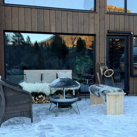 Chalet New Cozy Mountain At Hovden Ski-in Ski-out Bykle