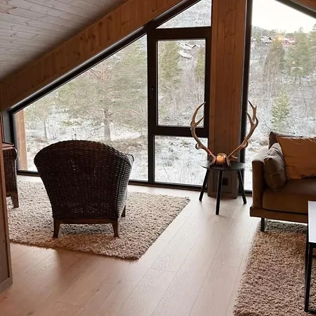 Chalet New Cozy Mountain At Hovden Ski-in Ski-out Bykle