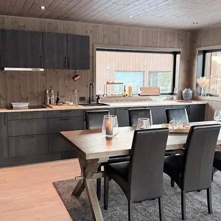 New Cozy Mountain At Hovden Ski-in Ski-out Chalet Bykle