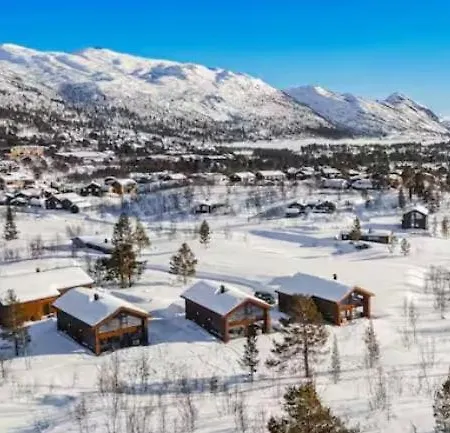 New Cozy Mountain At Hovden Ski-in Ski-out Chalet Bykle