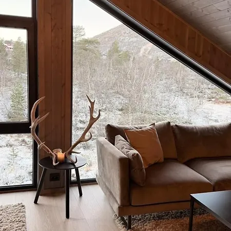 Chalet New Cozy Mountain At Hovden Ski-in Ski-out Bykle