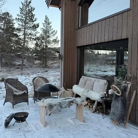 Chalet New Cozy Mountain At Hovden Ski-in Ski-out Bykle