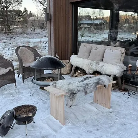 New Cozy Mountain At Hovden Ski-in Ski-out Chalet Bykle