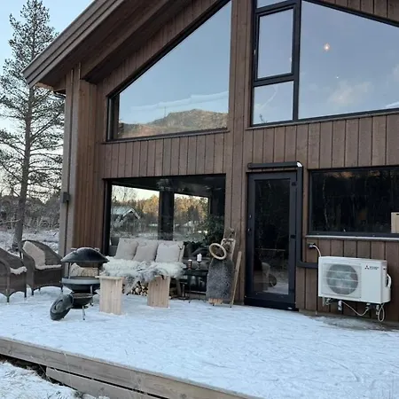 Chalet New Cozy Mountain At Hovden Ski-in Ski-out Bykle